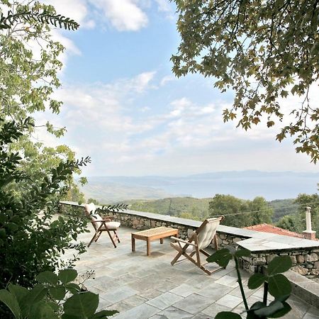 Pelion Belvedere - The Modern Cottage Vyzítsa Dış mekan fotoğraf